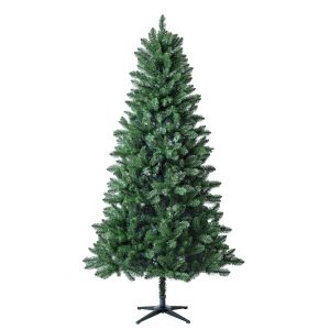 7.5 ft Pre-Lit Kennedy Fir Artificial Christmas Tree with 400 Color-Changing LED Lights and Stand, by Holiday Time